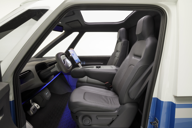 Illustration for article titled The Volkswagen I.D. Buzz Cargo Is the Future of Home Delivery